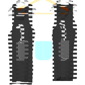 チンアナゴ（いん・ざ・ぽけっと）【どうぶつフレンズ】魚 水族館の生き物 かわいい 面白い 動物 チンアナゴ イラスト タンクトップ - Kawaiitshirt