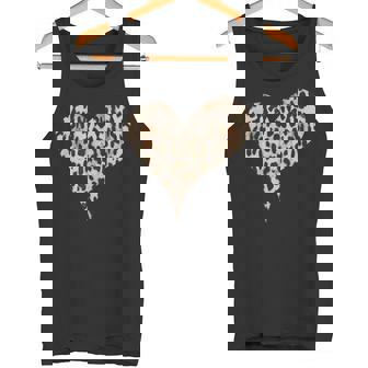 チーター ヒョウ柄 ハート タンクトップ - Kawaiitshirt