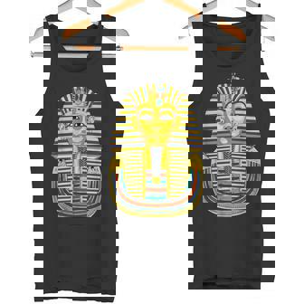 ツタンカーメン エジプトファラオ ピラミッド 古代エジプト タンクトップ - Kawaiitshirt