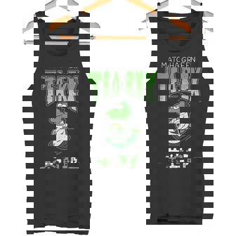 ティーレックス ダイナソー ディノサウルス 恐竜 茶道 茶道部 茶道クラブ 茶の湯 抹茶 お茶 ティー カワイイ 面白 タンクトップ - Kawaiitshirt