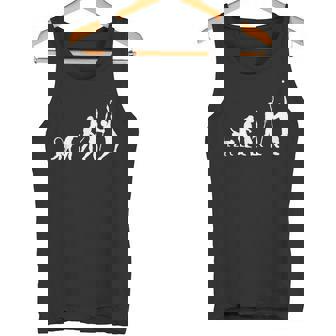 テニスの面白い進化 タンクトップ - Kawaiitshirt