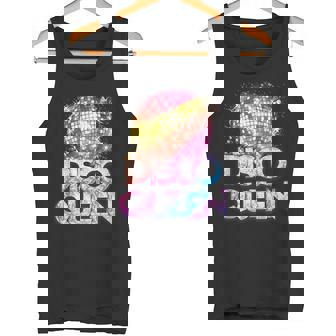ディスコクイーン-70年代のディスコをテーマにしたヴィンテージ70年代のコスチューム タンクトップ - Kawaiitshirt