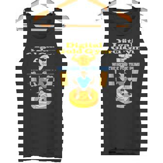 デジタルゴールドジム エクササイズ ビットコインギア クリプトジムウェア タンクトップ - Kawaiitshirt