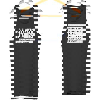 トッテナム フットボールチーム ホワイト ハートレーン ストリートサイン タンクトップ - Kawaiitshirt