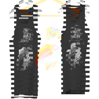 トラ 動物 動物園 イラスト トラ タンクトップ - Kawaiitshirt