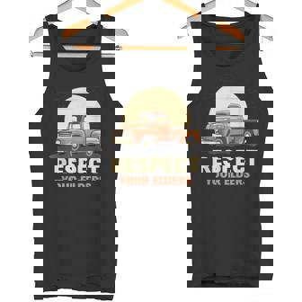 トラック ヴィンテージ オールド クラシック 学校 アメリカン ピックアップ レトロ ファーム タンクトップ - Kawaiitshirt