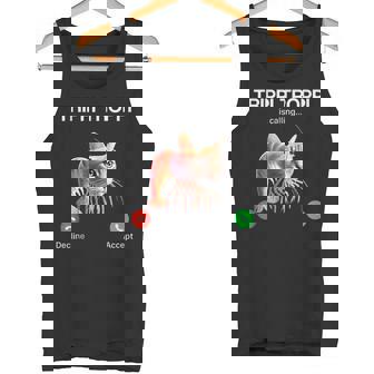 トリッピ・トロッピはブレインロット・イタリアン・ブレインロット・ミームを呼んでいる。 タンクトップ - Kawaiitshirt