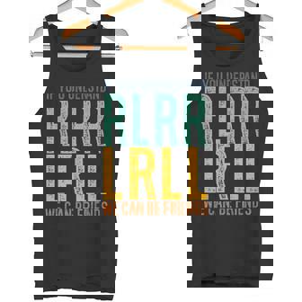 ドラマー Rlrr Lrll パラディドル ドラム ドラム レトロ ヴィンテージ タンクトップ - Kawaiitshirt