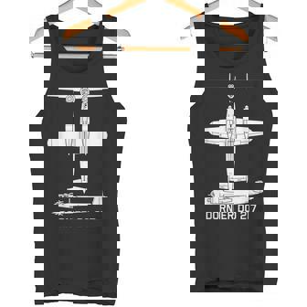 ドルニエdo217ドイツ第二次世界大戦爆撃機 タンクトップ - Kawaiitshirt