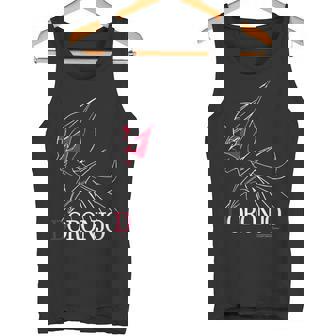 ドロンジョデザインm ブラック タンクトップ - Kawaiitshirt