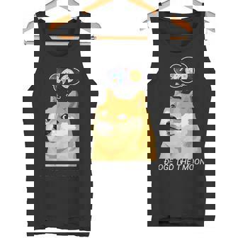 ドージコインdogecoin Hodl 月へ月にto The Moon 暗号通貨doge Memeドージミーム タンクトップ - Kawaiitshirt