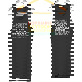 ドーパミン オキシトシン セロトニン エンドルフィン ハッピーホルモン タンクトップ - Kawaiitshirt