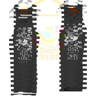 ナツハッチ 鳥 オタク ハナミズキ 木 アート タンクトップ - Kawaiitshirt
