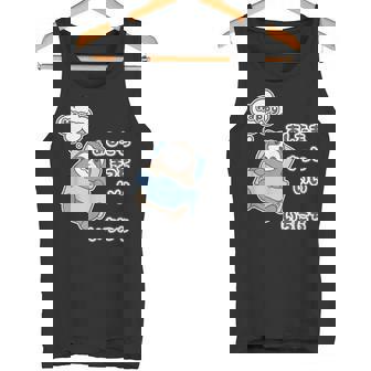 ナマケモノ さん『あしたも きっと いい いちにち』【どうぶつフレンズ】動物園の生き物 イラスト タンクトップ - Kawaiitshirt