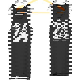 ナンバー24 スポーツ ナンバー入り 選手 20-4 タンクトップ - Kawaiitshirt
