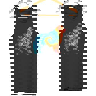 ニューファンドランド犬のレトロなデザイン タンクトップ - Kawaiitshirt