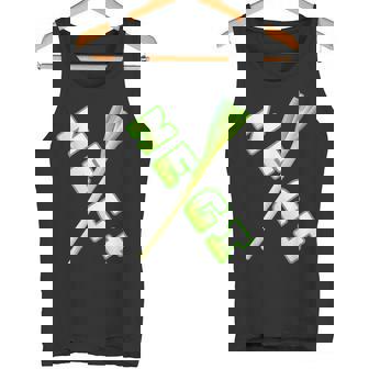 ネギ Negi【The 野菜】葱【変なtシャツ屋さん】面白いポップ デザイン タンクトップ - Kawaiitshirt