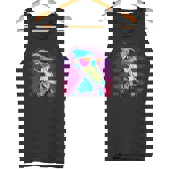 ハシビロコウ 鳥類 鳥類学者 ホエールビル 動物 タンクトップ - Kawaiitshirt