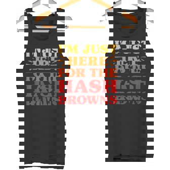 ハッシュブラウンズ I Love Hash Browns面白い食べ物 ハッシュブラウンズ好き タンクトップ - Kawaiitshirt