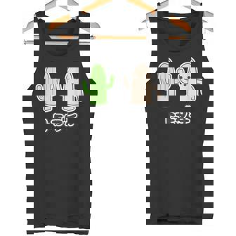 ハニワ くん & サボテン『トモダチ』 埴輪【ゆるフレンズ】歴史土器 キャラクター かわいい イラスト タンクトップ - Kawaiitshirt