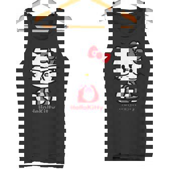 ハローキティ Usデザイン メガネ タンクトップ - Kawaiitshirt