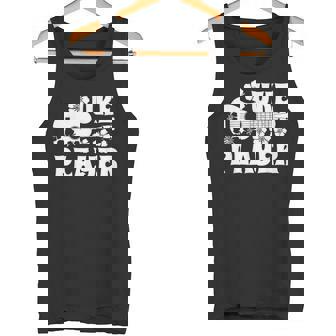 ハワイアン ウクレレ ウケ プレイヤーフラワー タンクトップ - Kawaiitshirt