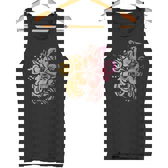 ハワイアン トライバル ハイビスカスシャツ ハワイアン トライバル タンクトップ - Kawaiitshirt