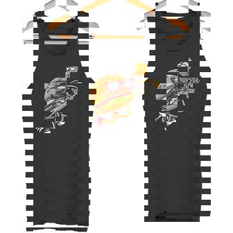ハンバーガー バスケットボール ファーストフード バスケットボール選手 タンクトップ - Kawaiitshirt