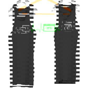 ハートビートカセットテープ タンクトップ - Kawaiitshirt