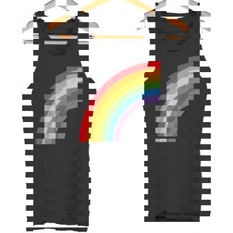ハーフレインボー Roygbiv カラフルラッキーレインボー タンクトップ - Kawaiitshirt