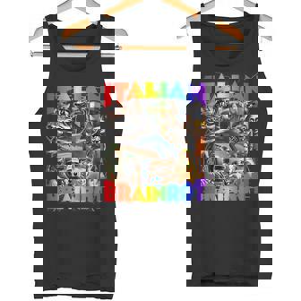 バイラルイタリアンブレインロットミーム-イタリアンブレインロット。 タンクトップ - Kawaiitshirt