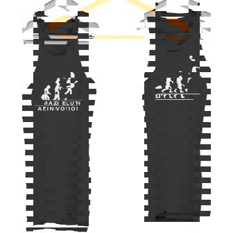 バスケットボール アメージング 進化論 面白い バスケ パロディ イラスト タンクトップ - Kawaiitshirt