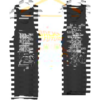 バック・トゥ・ザ・フューチャー 40周年記念ビデオゲームスタイル タンクトップ - Kawaiitshirt