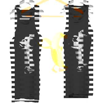 バナナアヒル。おかしいから人形の動物 タンクトップ - Kawaiitshirt