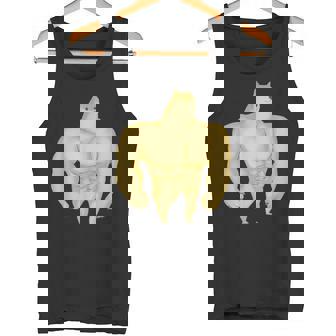 バフ 柴犬 面白い ボディービルダー 犬 ダンク ミーム タンクトップ - Kawaiitshirt