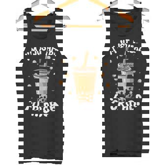 バブルティー かわいい カワイイ グラフィック 面白デザイン ボバティー タンクトップ - Kawaiitshirt