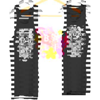 バリの花 ワードアート バリ島インドネシア土産 タンクトップ - Kawaiitshirt