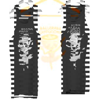 バレリーナ カプチーナ イタリアン ブレイン ミーム キッズ メンズ レディース タンクトップ - Kawaiitshirt