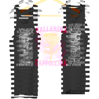 バレリーナ カプチーナ イタリアーナ ブレイン タンクトップ - Kawaiitshirt