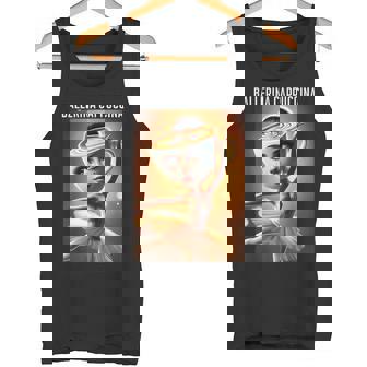 バレリーナ カプチーノ 面白い イタリアン ブレイン レッド タンクトップ - Kawaiitshirt