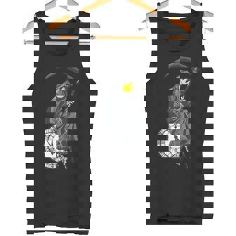 バンクシーの死神時計 タンクトップ - Kawaiitshirt