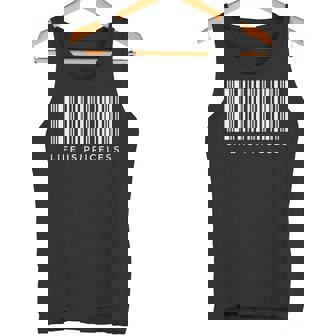 バーコードライフは貴重です タンクトップ - Kawaiitshirt