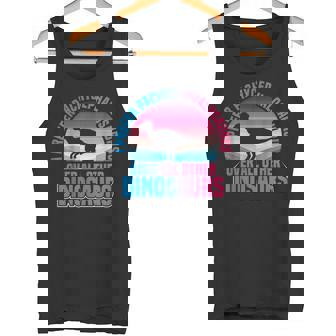 パキケファロサウルス ぬいぐるみ 恐竜 古生物学者 タンクトップ - Kawaiitshirt