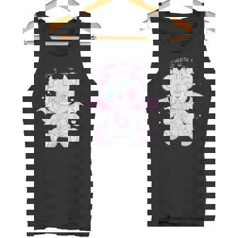 パステルゴス カワイイ 鬼熊 不気味 かわいい タンクトップ - Kawaiitshirt