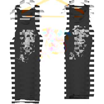 パステルペイント エアデールテリアポートレート タンクトップ - Kawaiitshirt