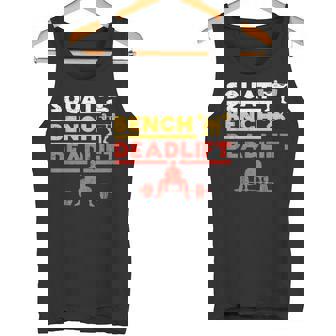 パワーリフティング、スクワット、ベンチ、デッドリフト、ウェイトリフティングtシャツ タンクトップ - Kawaiitshirt