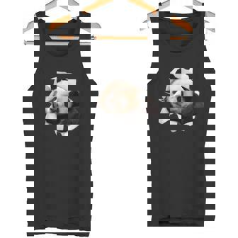 パンダ 面白いtシャツ メンズ 動物 グッズ おもしろ 面白い 服 ネタ 動物 珍獣 熊猫 タンクトップ - Kawaiitshirt