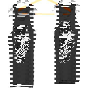 パンダとチューバ楽器チューブ タンクトップ - Kawaiitshirt