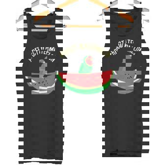 パーフェクトスイカラブバード、バーブミーム、グリーンオウムフルーツ タンクトップ - Kawaiitshirt