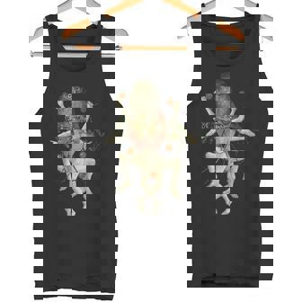 ヒエロニムス ボッシュ 地上の喜びの庭 フクロウ タンクトップ - Kawaiitshirt